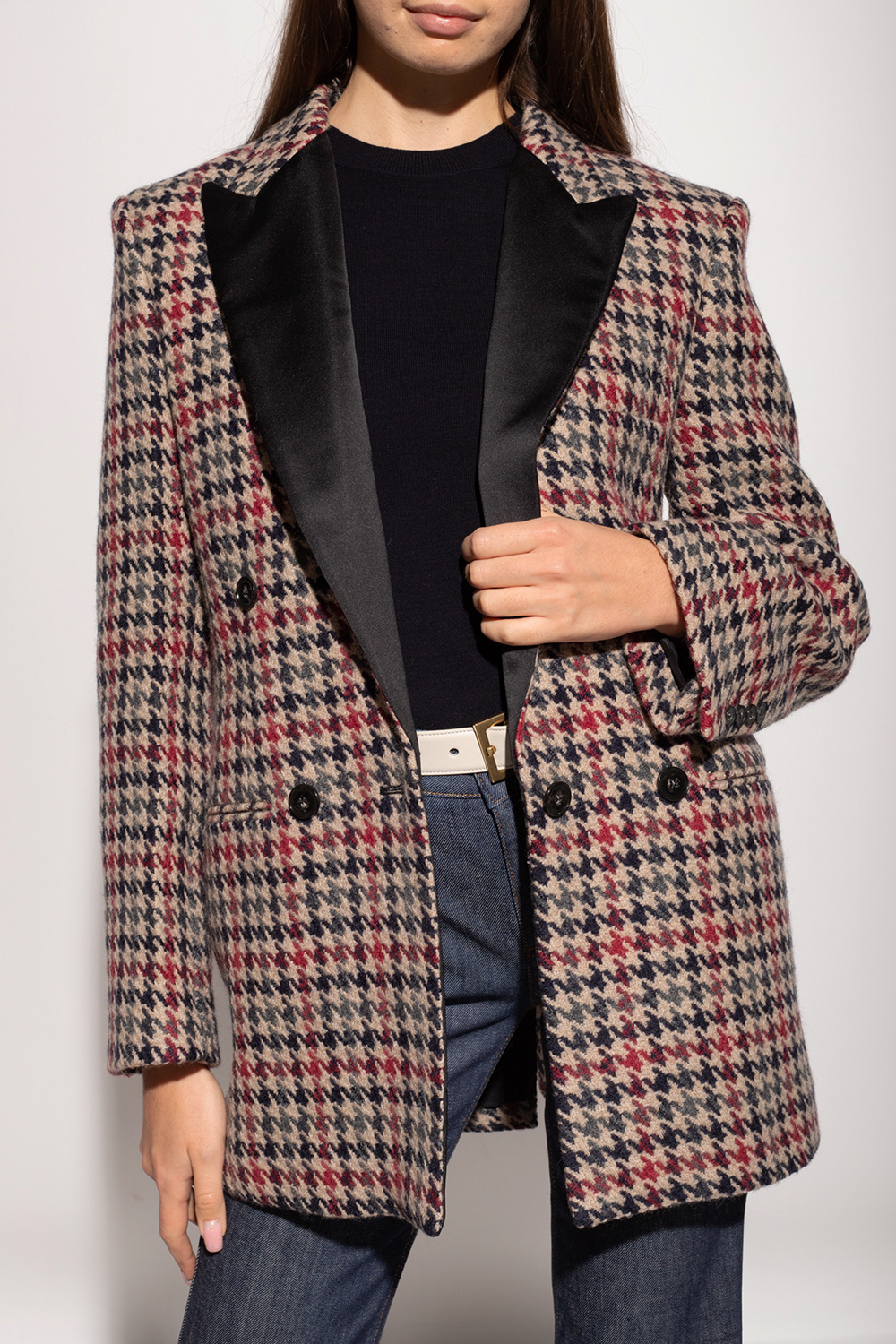 Stella mccartney hotsell houndstooth coat